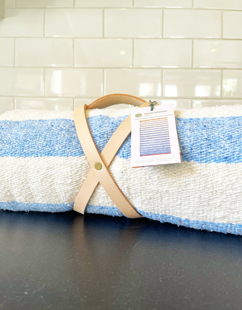 Caminito Caminito Blanket Roll - Blue Stripes