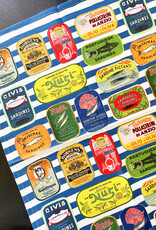 Abbott Sardine Tins Kitchen Towel