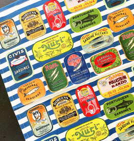Abbott Sardine Tins Kitchen Towel