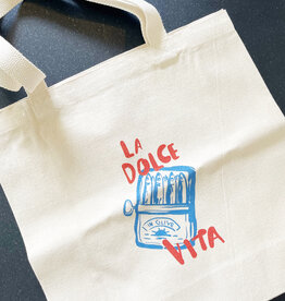 Boheme Bliss La Dolce Vita Sardines  Tote
