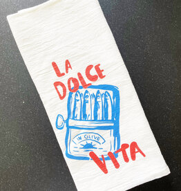 Boheme Bliss La Dolce Vita Sardines Towel