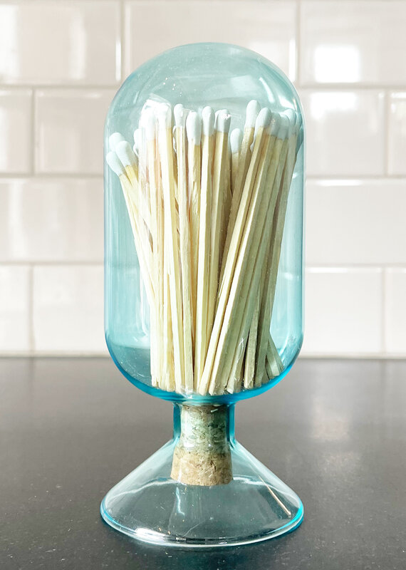Blue Match Cloche