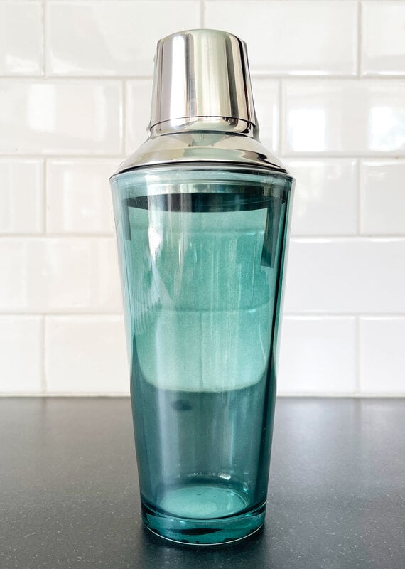 Core Home Green Glass Cocktail Shaker