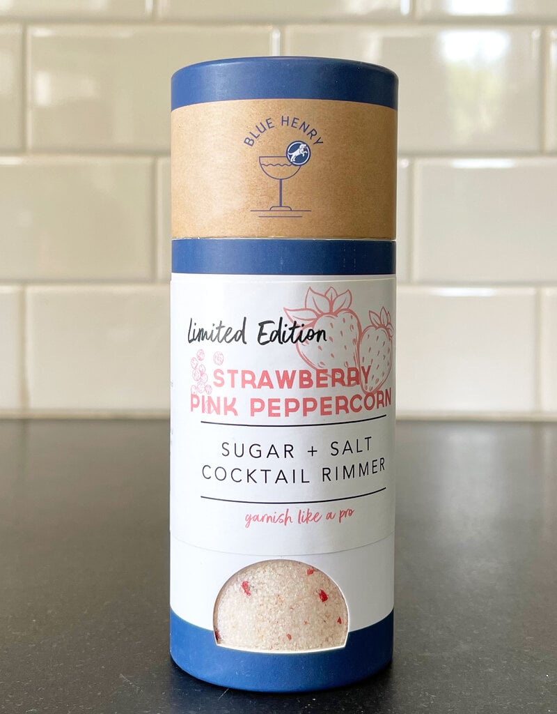 BlueHenry BlueHenry Strawberry Peppercorn Rimming Sugar & Salt