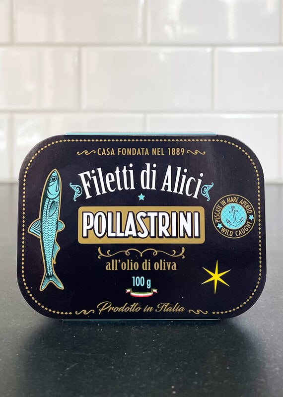 International Loft Pollastrini Anchovies in Olive Oil