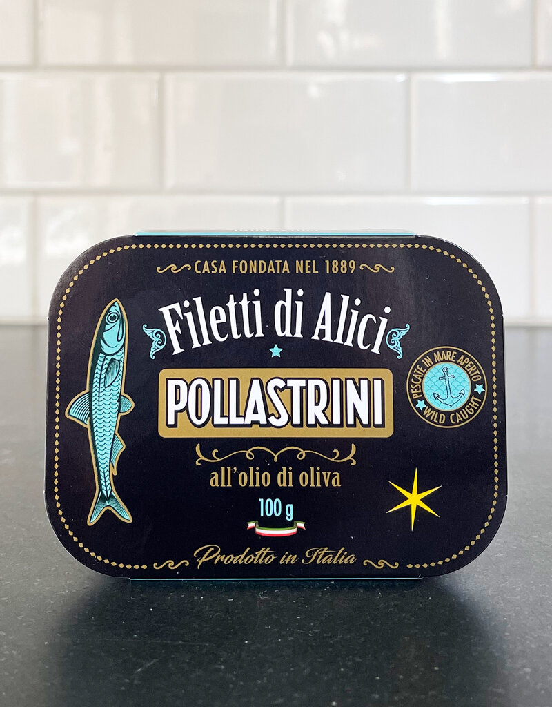 International Loft Pollastrini Anchovies in Olive Oil