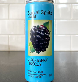 De Soi Social Spritz Blackberry Hibiscus