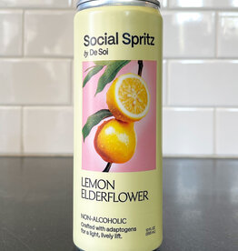 De Soi Social Spritz Lemon Elderflower