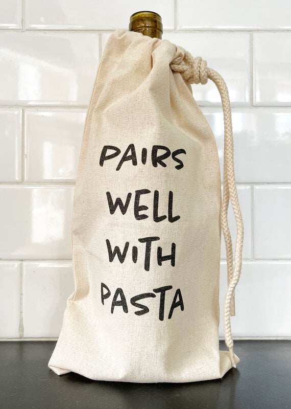 Boheme Bliss Pairs Well With Pasta Wine Bag