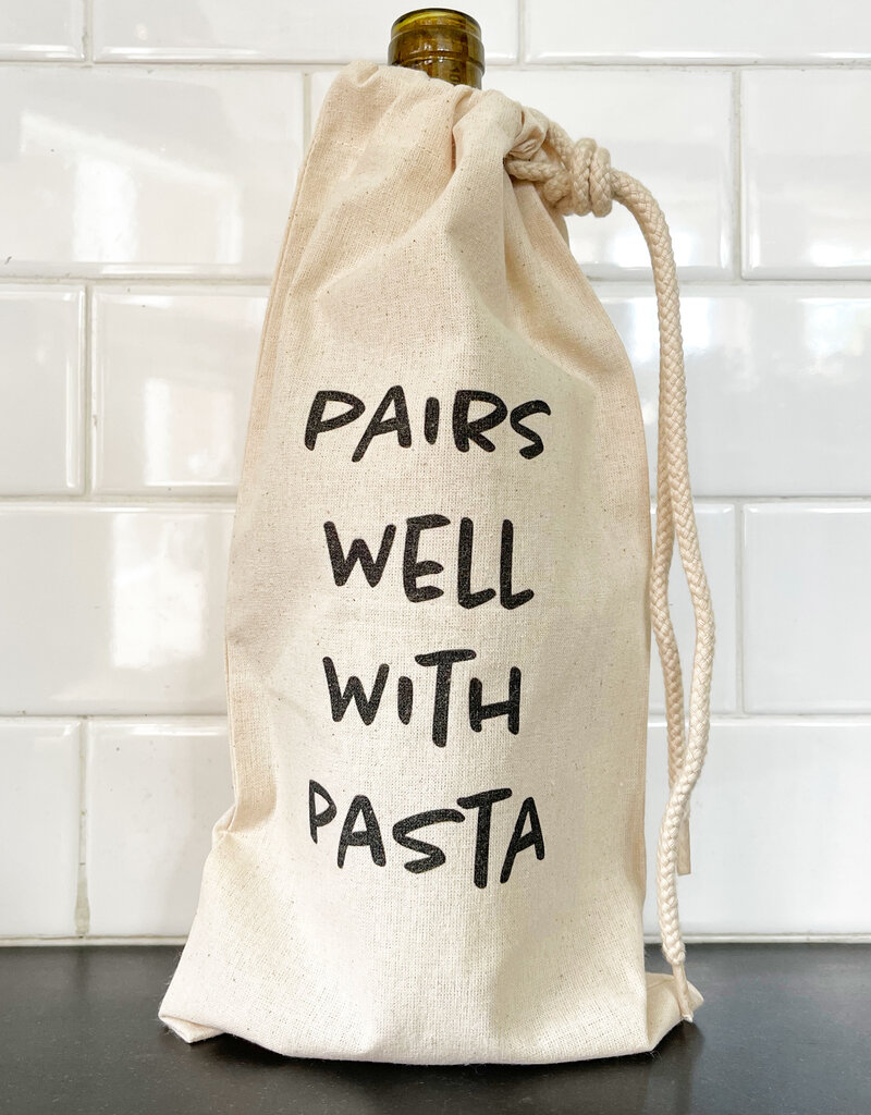 Boheme Bliss Pairs Well With Pasta Wine Bag