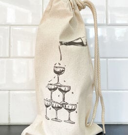 Boheme Bliss Champagne Tower Wine Bag
