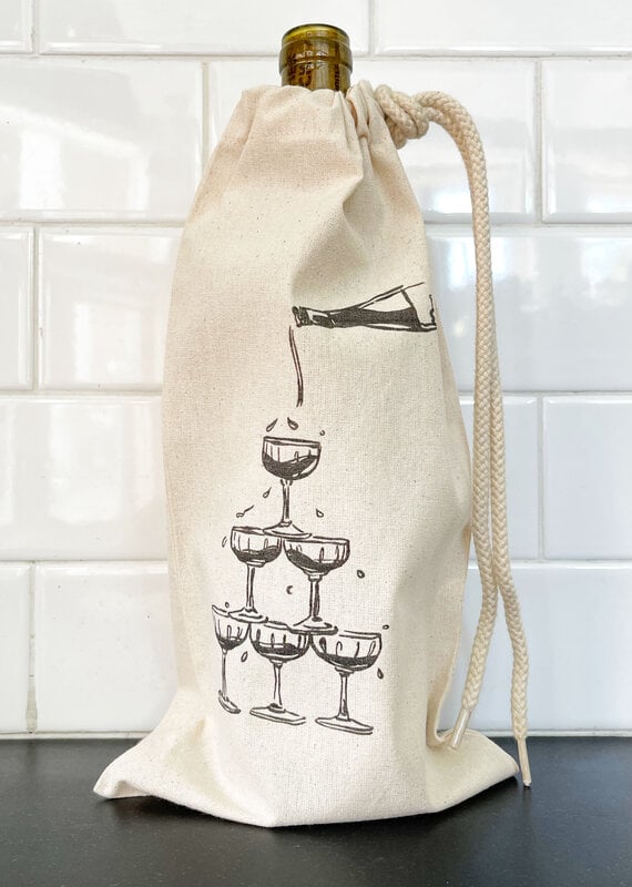 Boheme Bliss Champagne Tower Wine Bag