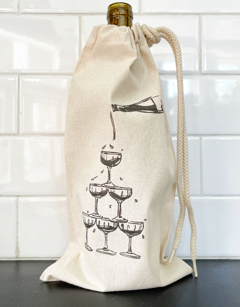 Boheme Bliss Champagne Tower Wine Bag