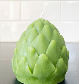 Artifaqt Artifaqt Green Artichoke Beeswax Candle