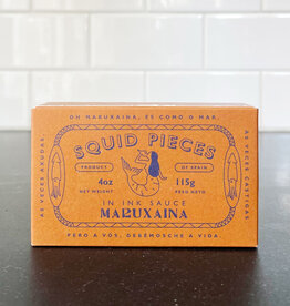 Medineterranean Maruxaina Squid Pieces in Ink Sauce