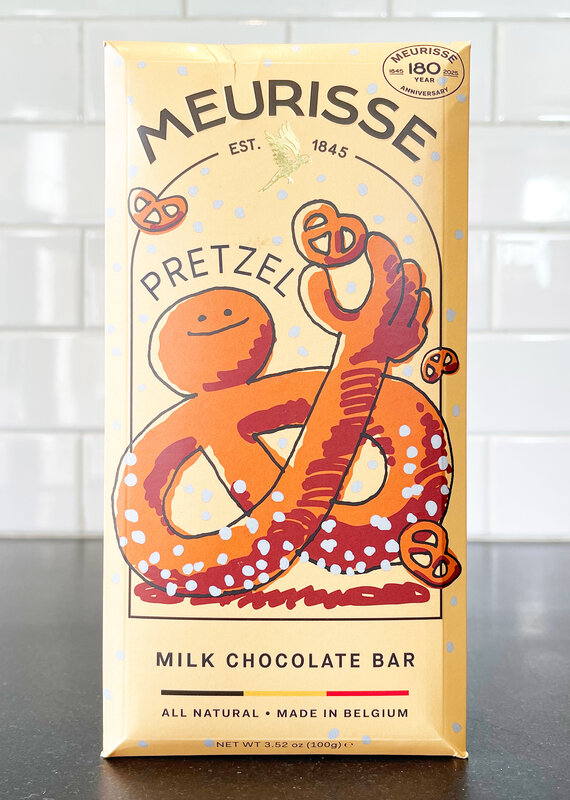 Ameico Meurisse Chocolate Milk Chocolate & Pretzel Bar