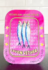 French Sardine Soap - Vétiver