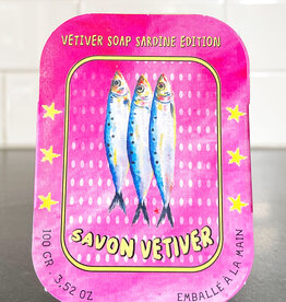 French Sardine Soap - Vétiver