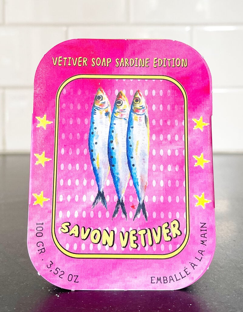 French Sardine Soap - Vétiver