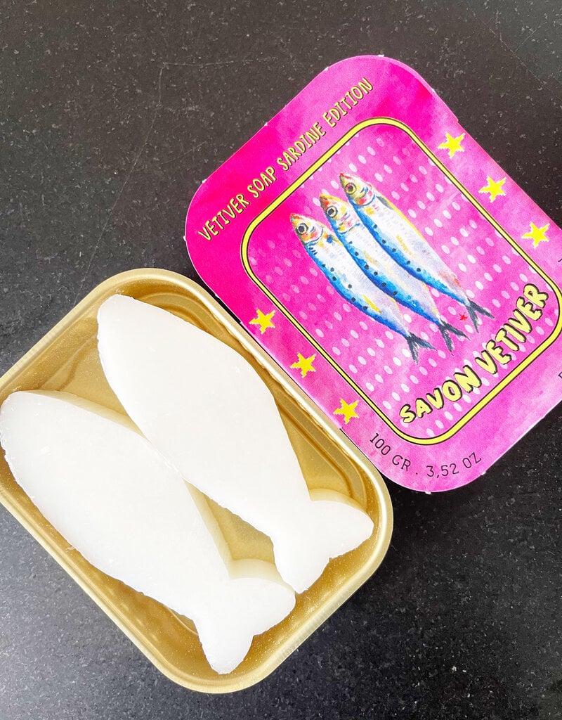 French Sardine Soap - Vétiver