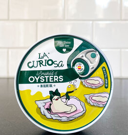 FishNook Tinned Seafood Co. La Curiosa Lightly Smoked Oysters in Olive Oil