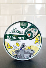 FishNook Tinned Seafood Co. La Curiosa Small Sardines In Olive Oil With Lemon