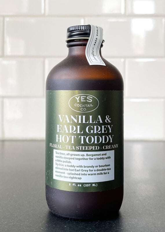Yes Cocktail Co. Vanilla & Earl Grey Hot Toddy Syrup