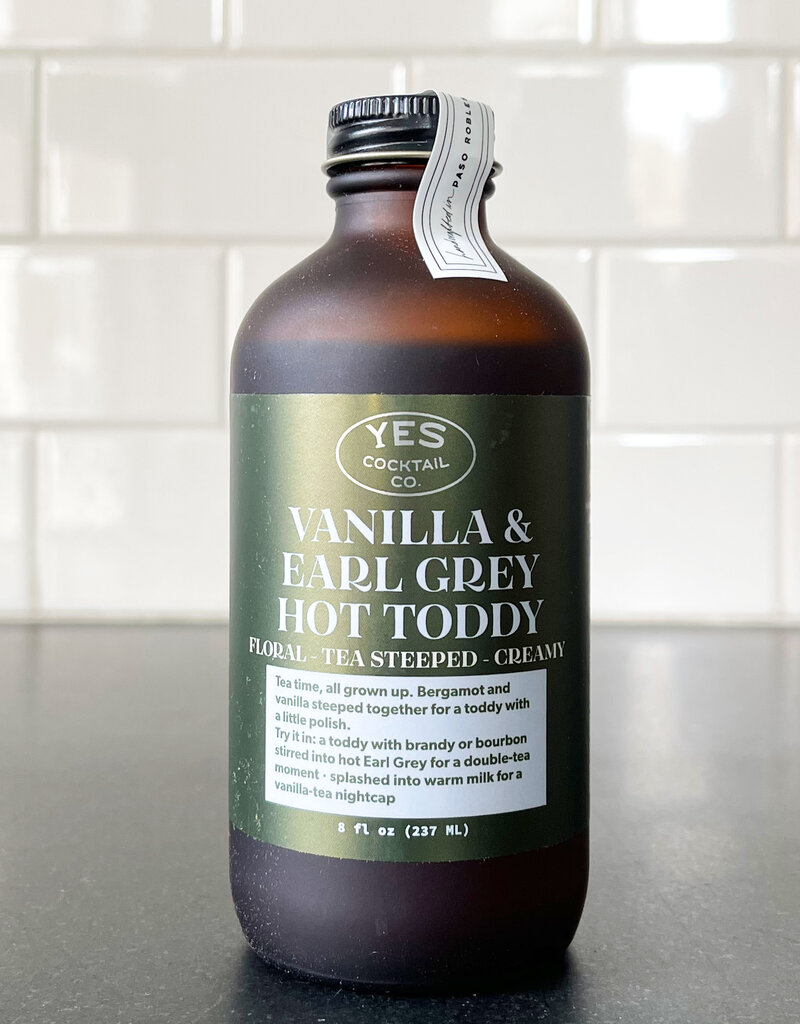 Yes Cocktail Co. Vanilla & Earl Grey Hot Toddy Syrup