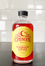 Crescent Simples Crescent Simples Cranberry Ginger Simple Syrup
