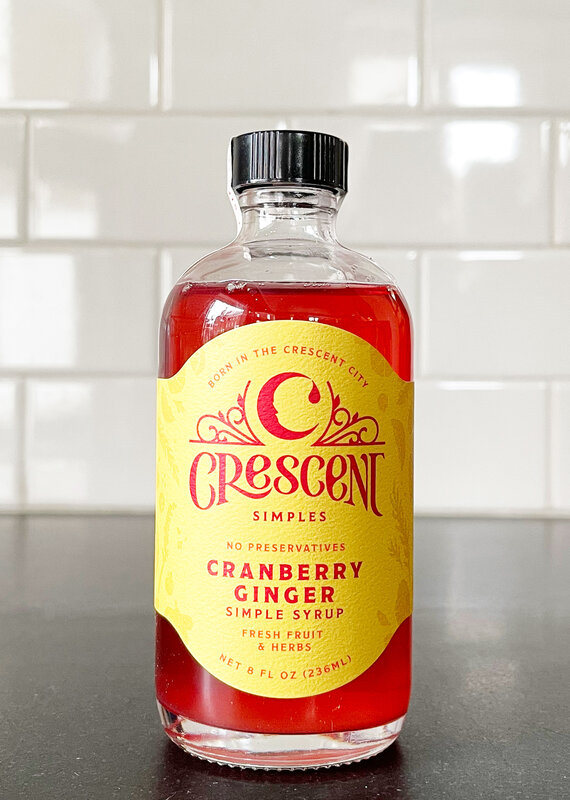 Crescent Simples Crescent Simples Cranberry Ginger Simple Syrup