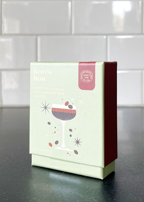 Here's How Here's How Cocktail Hour Conversation Cards