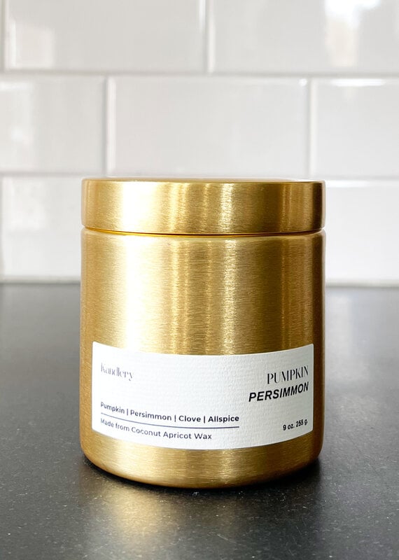 Kandlery Pumpkin + Persimmon Candle