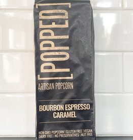 Popped Popped Bourbon Espresso Caramel Artisan Popcorn