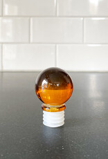 Here's How Moony Glass Bottle Stopper - Amber