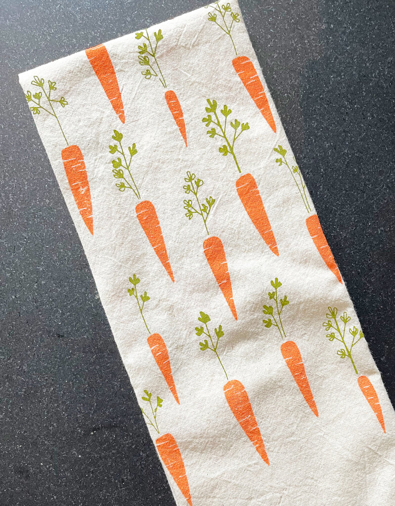 The High Fiber The High Fiber Carrots Tea Towel