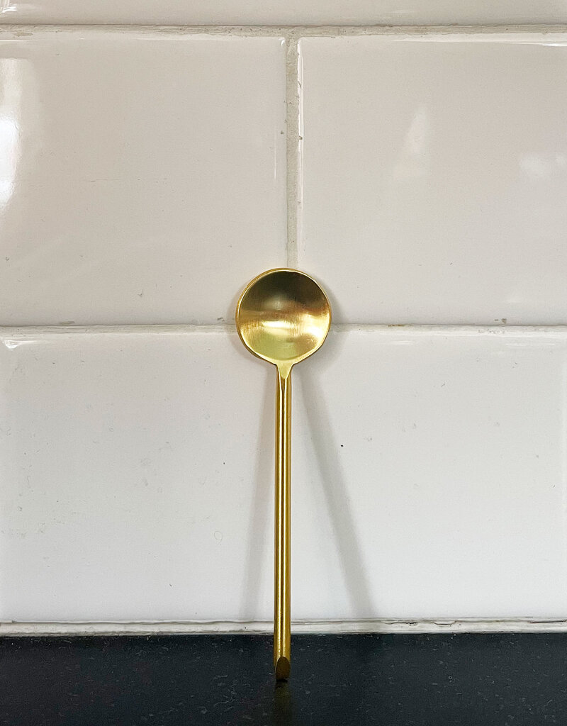 Be Home Gold Thin Mini Spoon