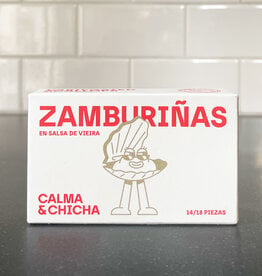 Spanish Colmado by Ibericos USA Calma & Chicha Scallops in Vieira Sauce
