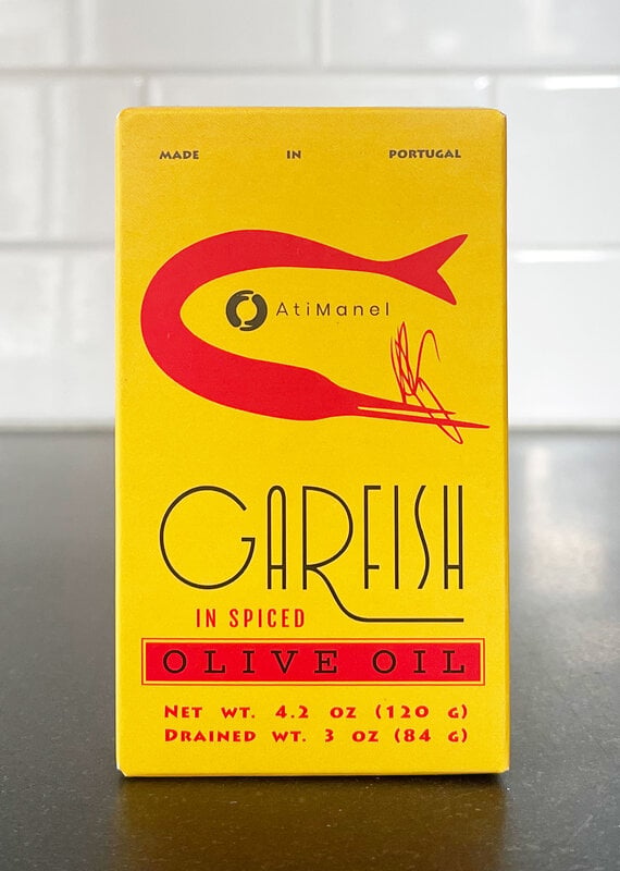 Ati Manel Garfish in Spiced Olive Oil