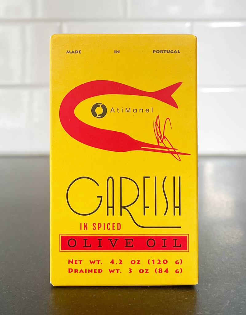 Ati Manel Garfish in Spiced Olive Oil