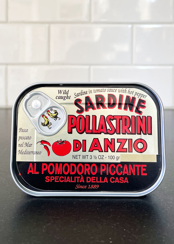 International Loft Pollastrini Spiced Sardines in Tomato Sauce