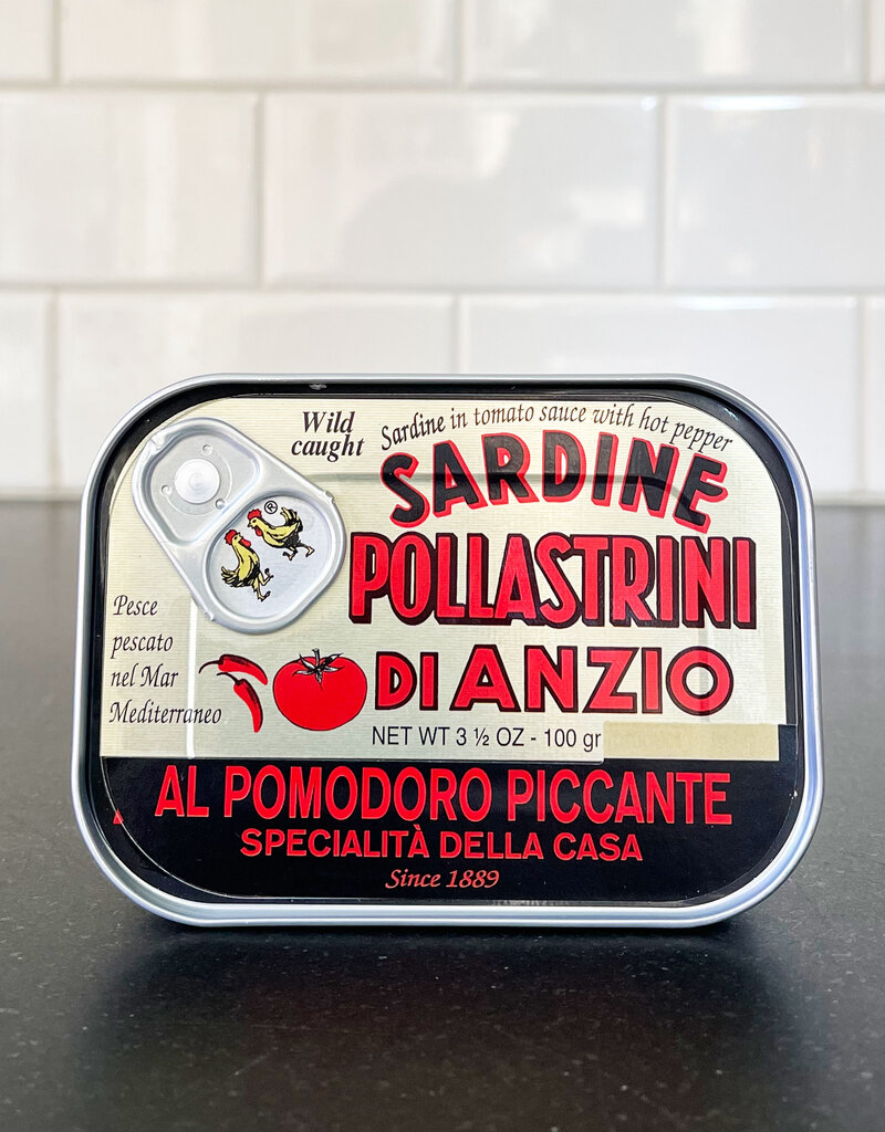 International Loft Pollastrini Spiced Sardines in Tomato Sauce