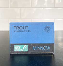 Minnow Minnow Smoked Trout Fillet in Olive Oil