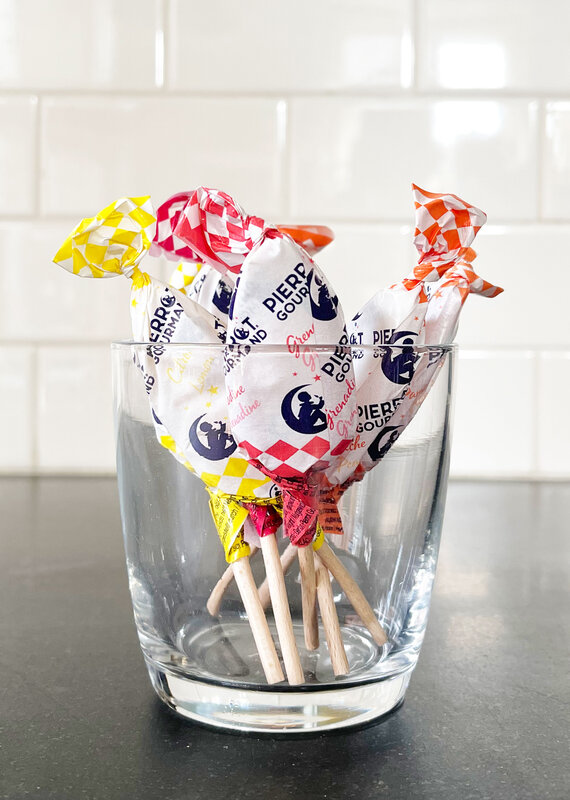 Pierrot Gourmand Fruit Flavored Lollipop