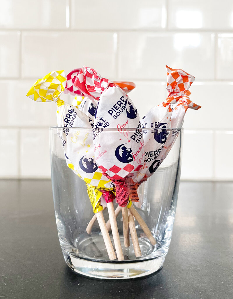 Pierrot Gourmand Fruit Flavored Lollipop