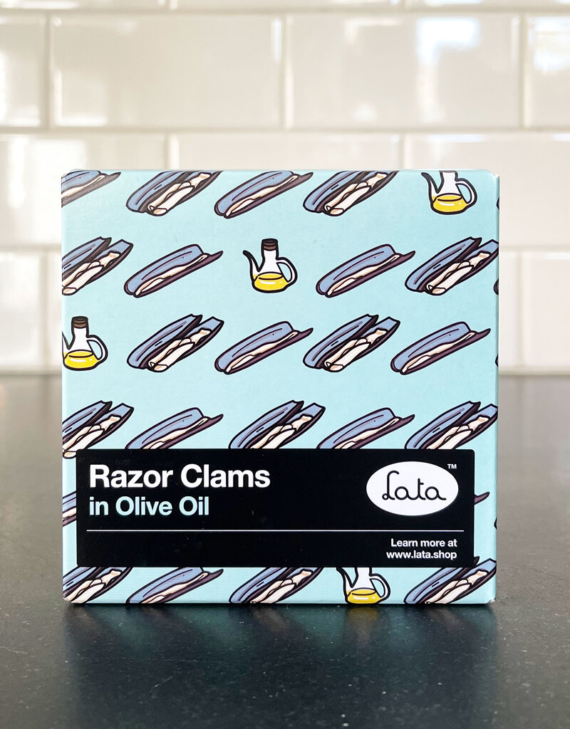 Lata Lata Razor Clams in Olive Oil
