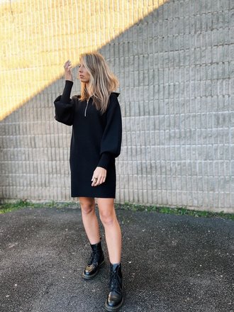 Black Tape Talya Sweater Dress