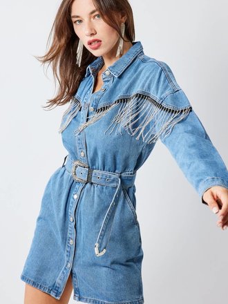 Signature 8 Rhino Denim Dress