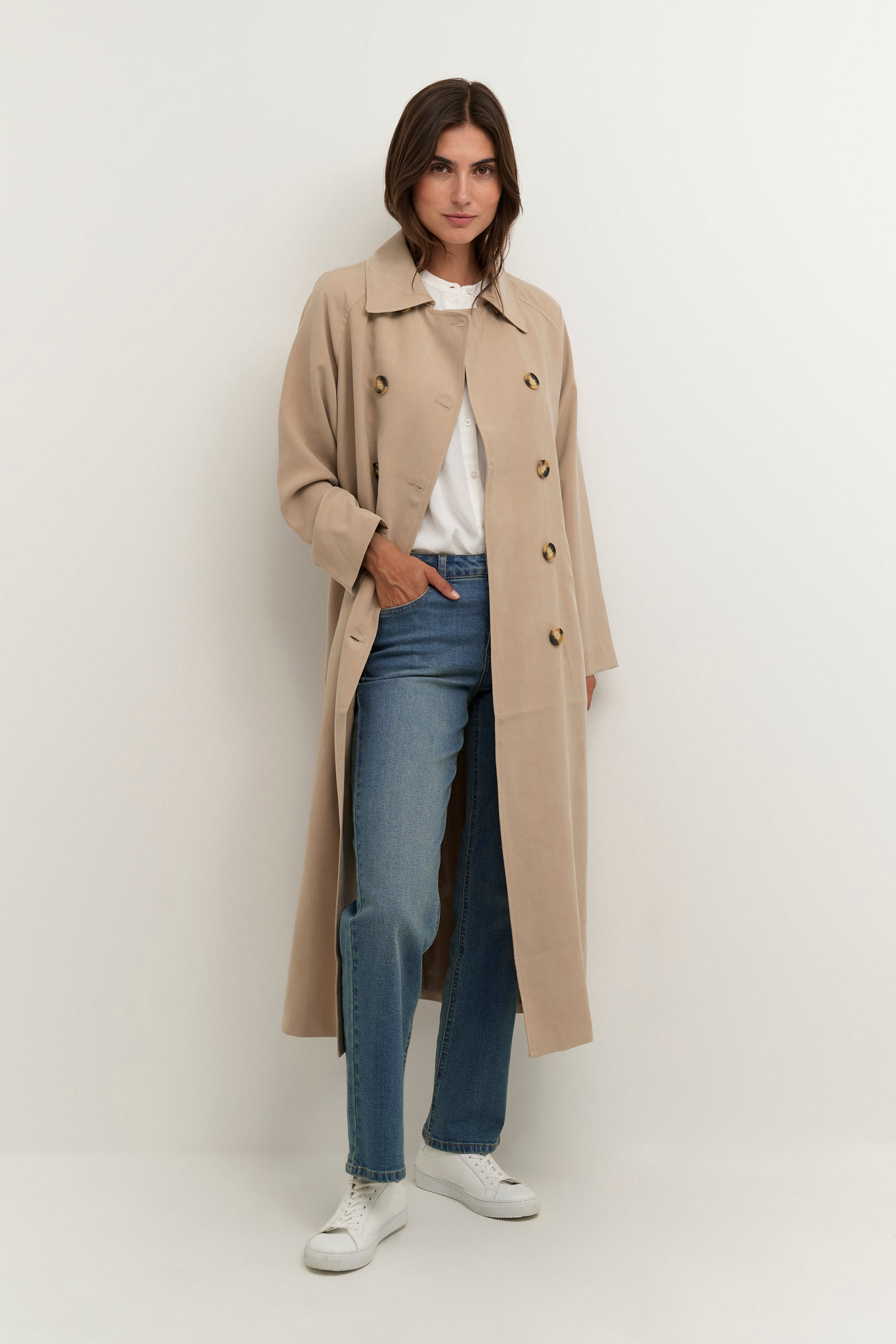 50109386 Culture Candie Trenchcoat LEX Boutique