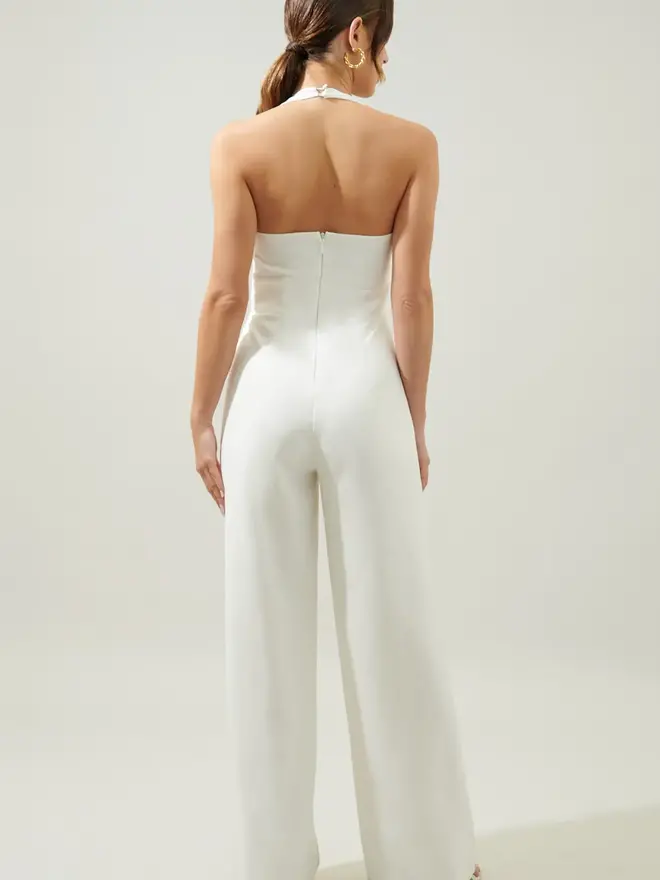 City Slicker Tulip Front Jumpsuit – Sugarlips