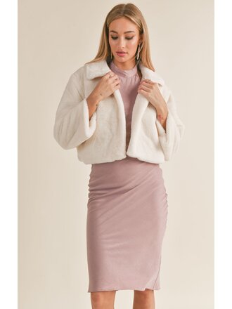 Sage the Label Drea Faux Fur Jacket
